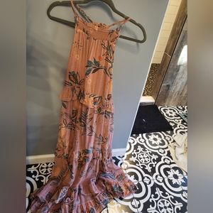 Free People Linen Maxi Dress
